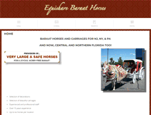 Tablet Screenshot of equisharebaraathorses.com